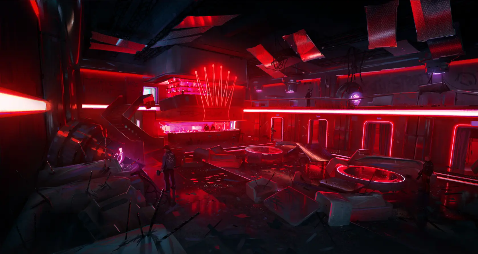 Background Futuristic CDN Gaming